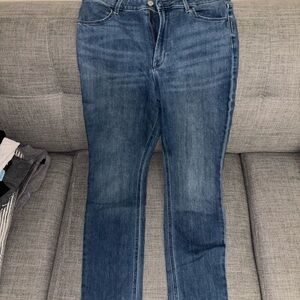 Old Navy Medium Wash High-Rise Wow Straight Jeans
